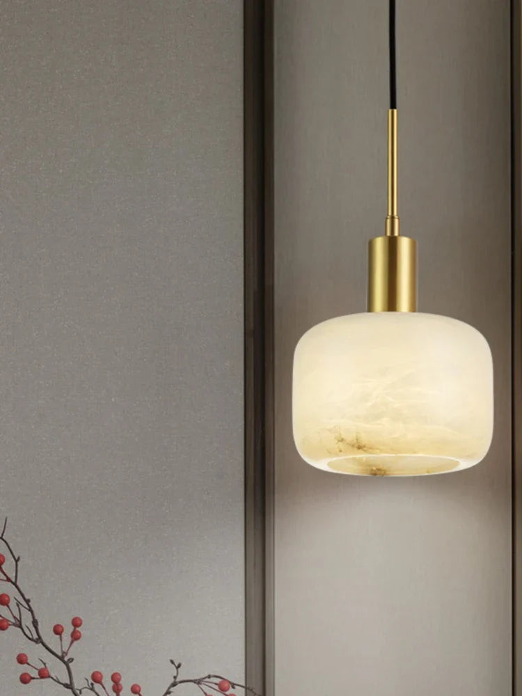 Lámpara de cobre moderna para iluminación interior y exterior