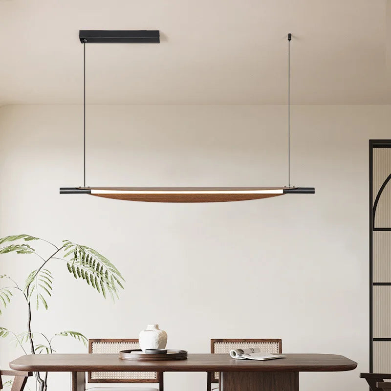 lámpara minimalista de metal con 3 cables ajustables para bar