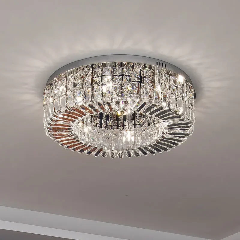 Lámpara moderna de cristal colgante elegante