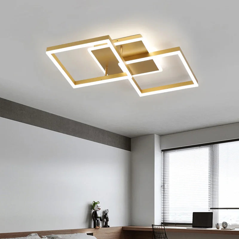 Lámpara de techo LED para ambiente moderno