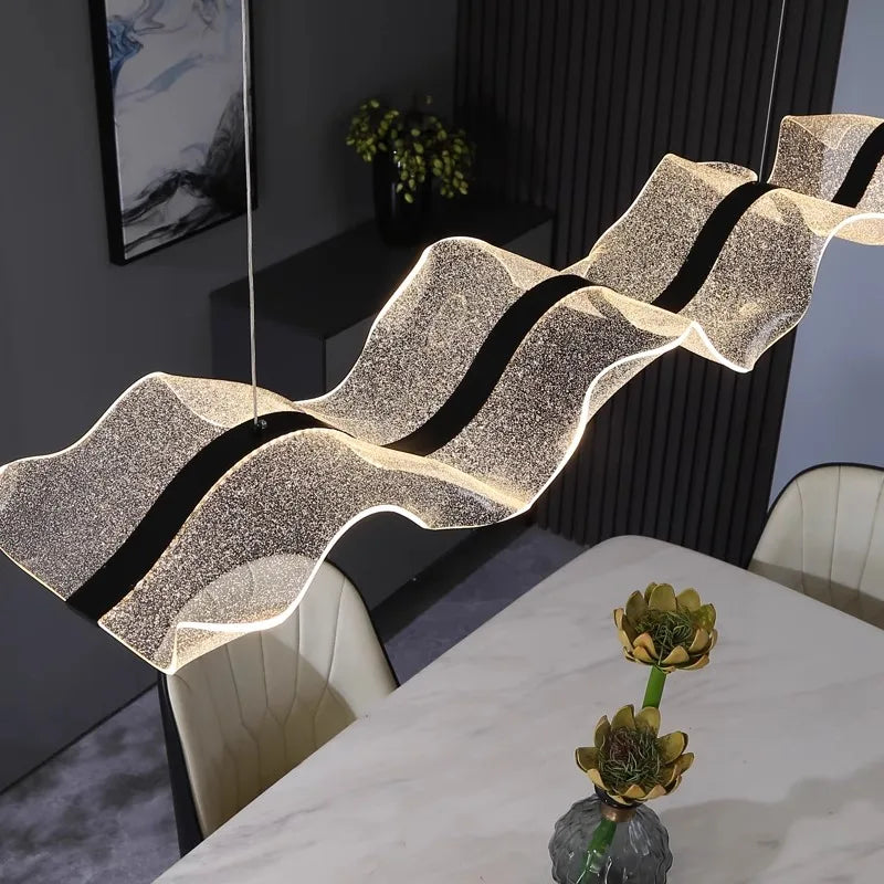 Lámpara LED de diseño moderno colgante ideal para decoración interior