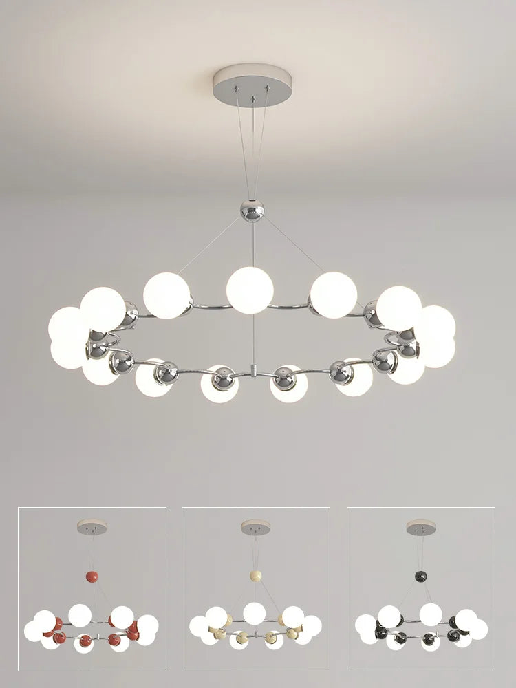 lámpara colgante iluminación decorativa moderna para el hogar