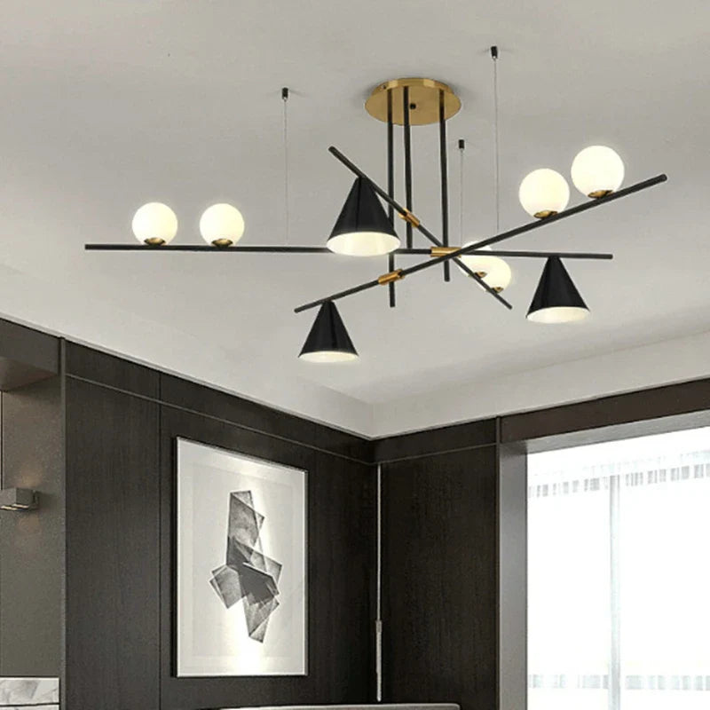 Lámpara colgante moderna minimalista industrial
