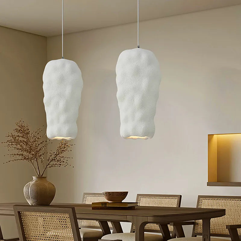 lámpara wabi sabi japonesa led para decoración bar loft