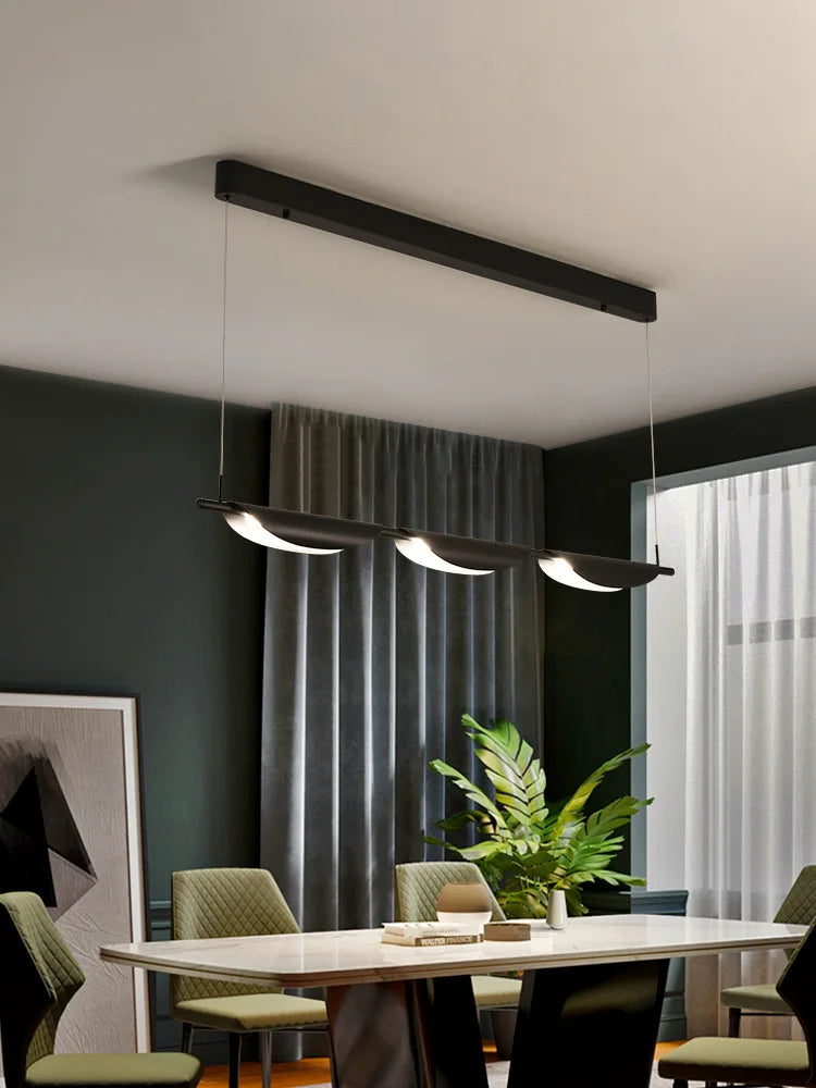Lustre moderno minimalista sofisticado colgante
