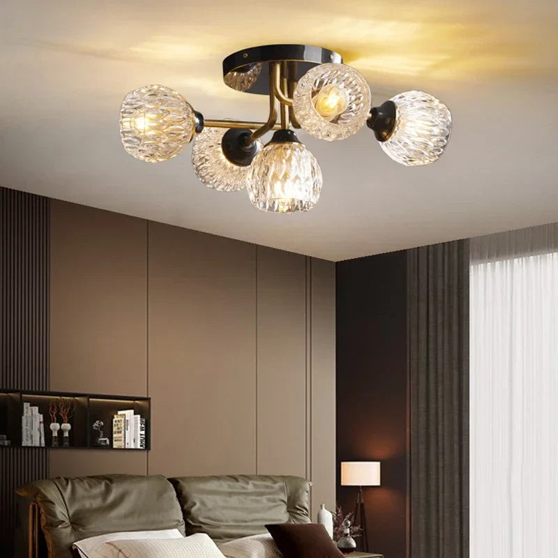 Lámpara de araña diseño iluminador elegancia moderna