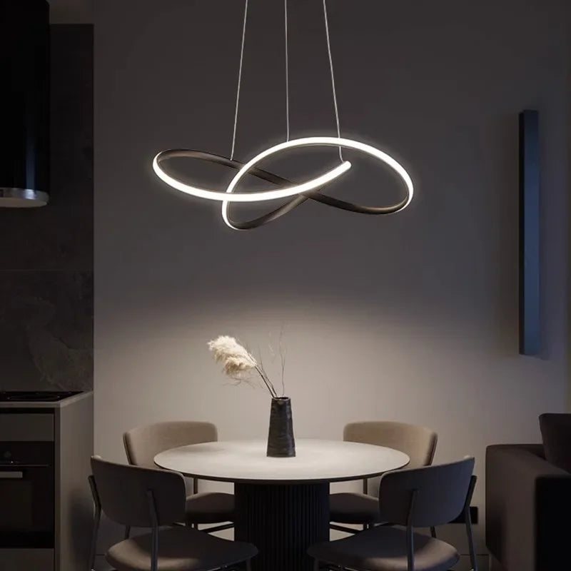 Lámpara de araña decoración comedor nórdico plafón interior