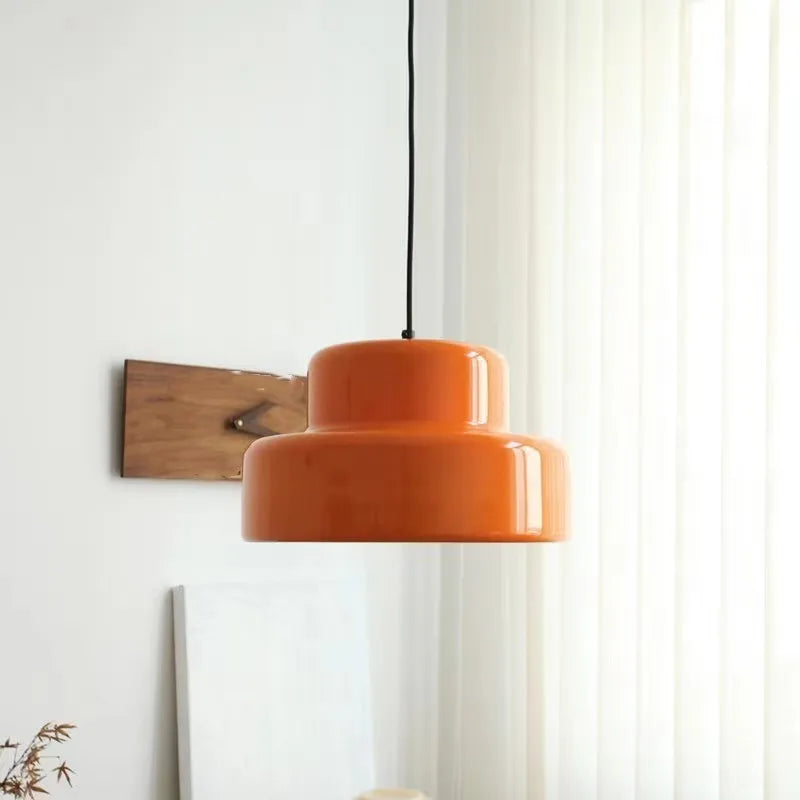 lámpara colgante nórdica de hierro forjado para decoración interior moderna
