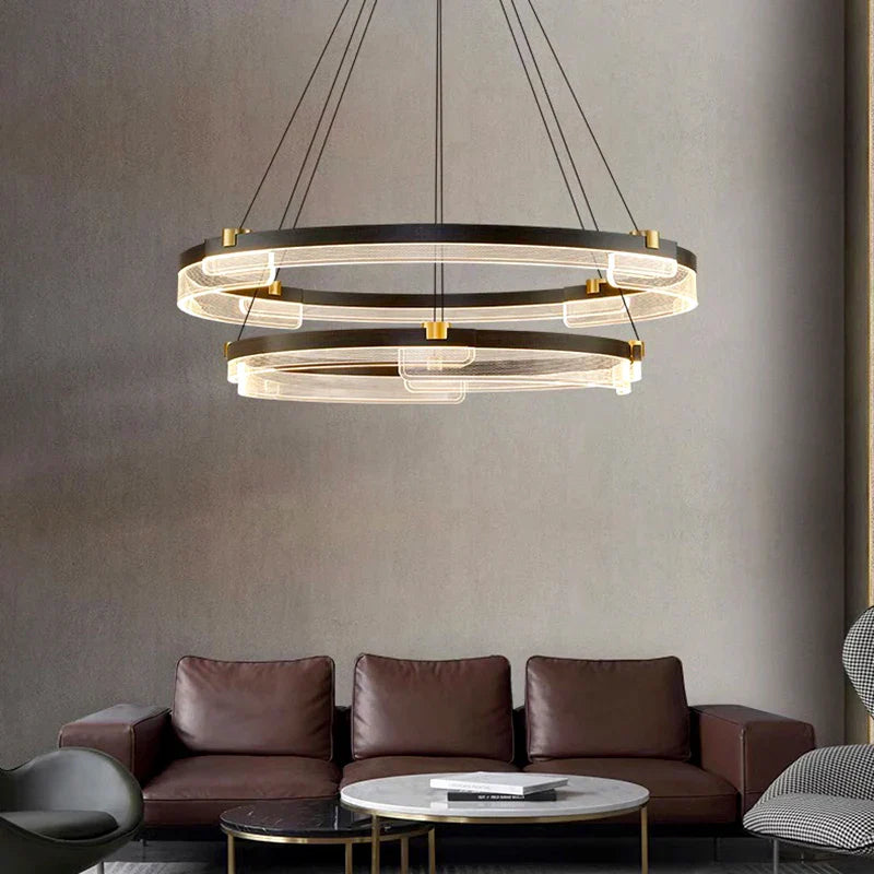 Lámpara LED moderna para iluminación interior colgante