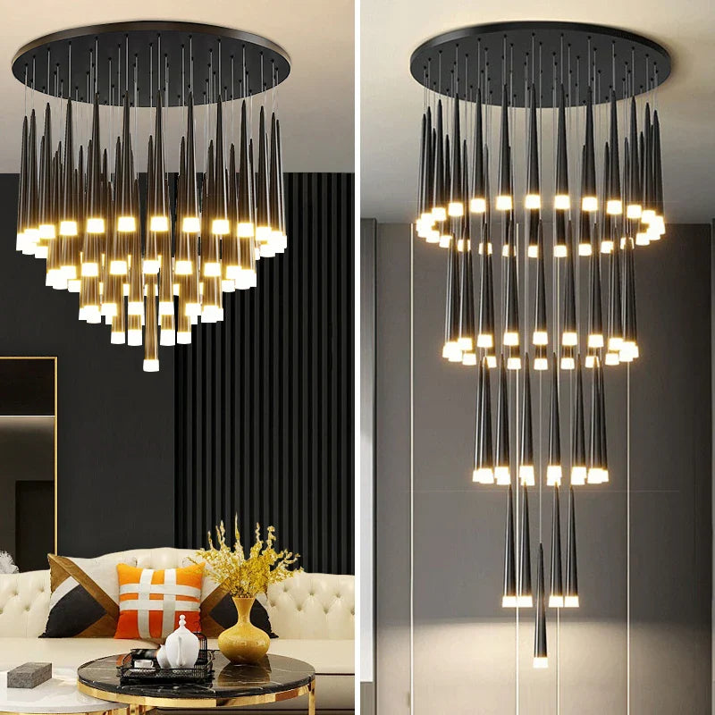 lámpara colgante moderna LED para interior contemporáneo
