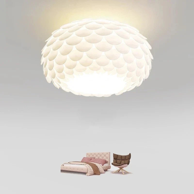 lámpara nórdica en pvc minimalista para decoración de muebles