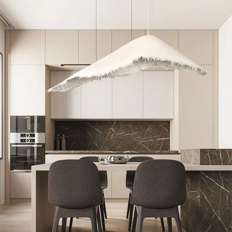 lámpara led nórdica wabi sabi para decoración interior retro