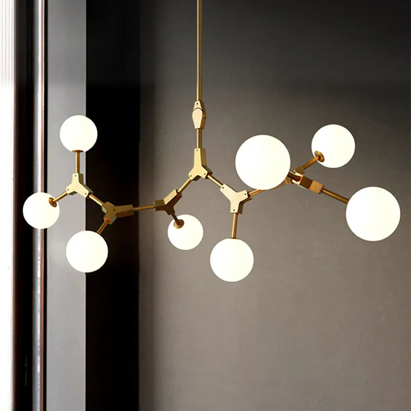 Lámpara colgante contemporánea nórdica elegante