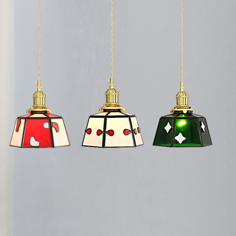 Lustre de vidrio escandinavo moderno