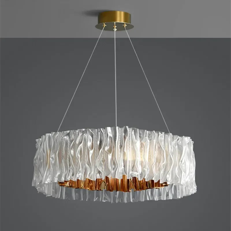 lámpara colgante de diseño suspendido para decoración interior moderna y elegante