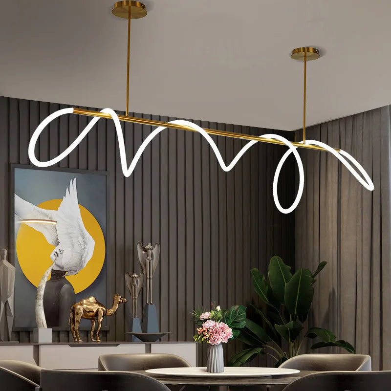 Lámpara colgante contemporánea minimalista elegante