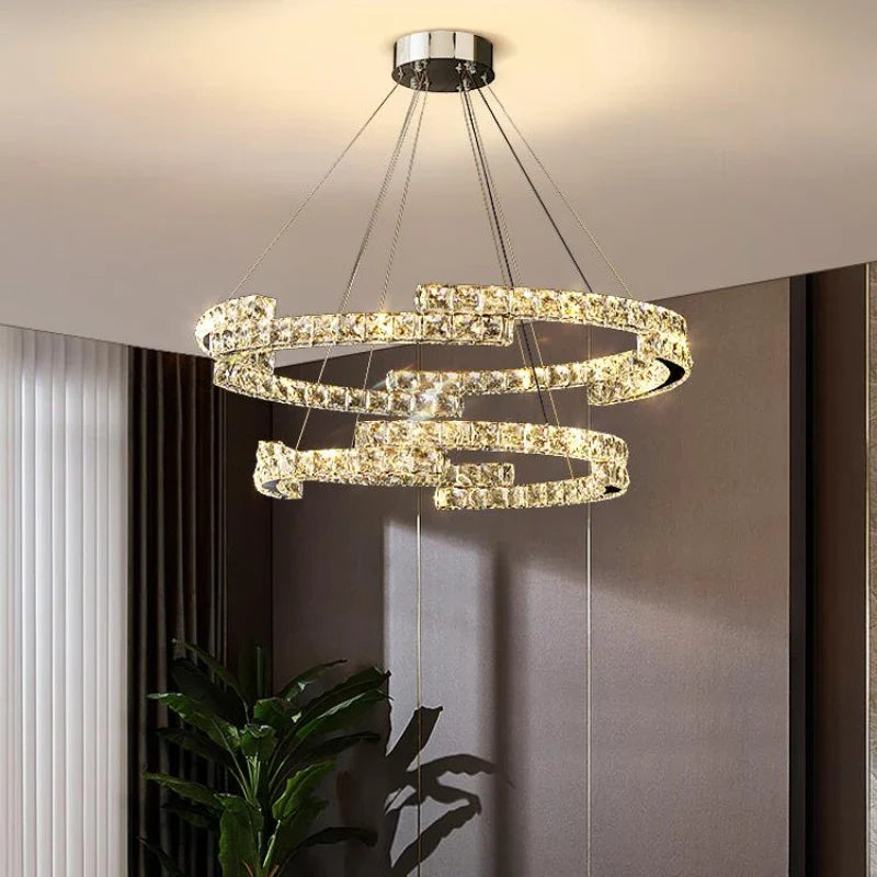 Lámpara de cristal LED Elegancia Exclusiva