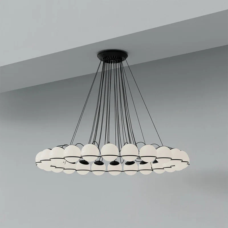 Lámpara de diseño transparente ambiente refinado