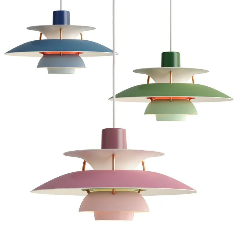 Lámpara colgante contemporánea elegante y luminosa