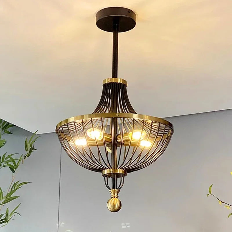 Lámpara vintage industrial LED elegante