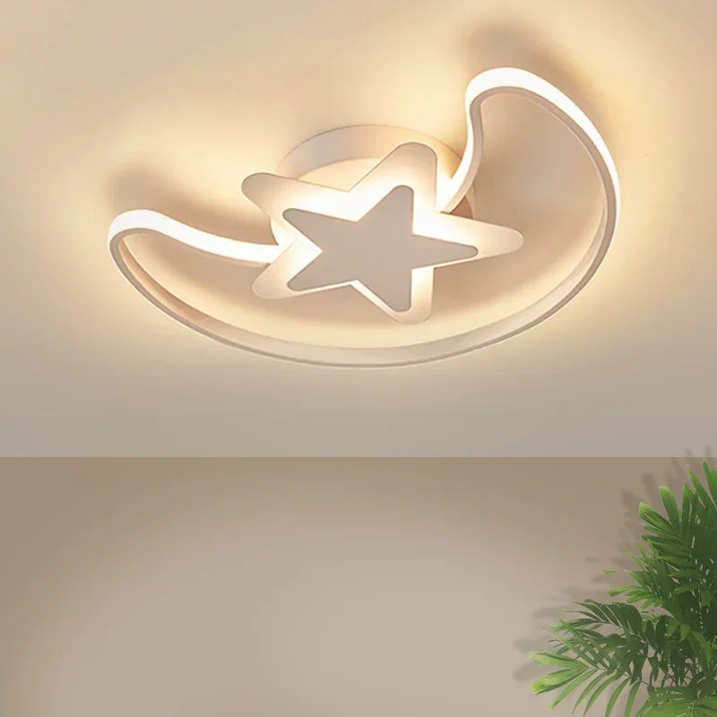Lámpara de diseño astral luminosa elegante