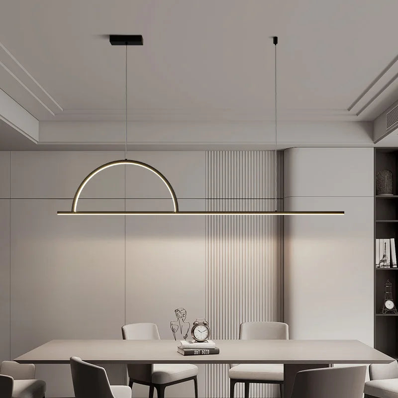 Lámpara LED moderna elegante y luminosa