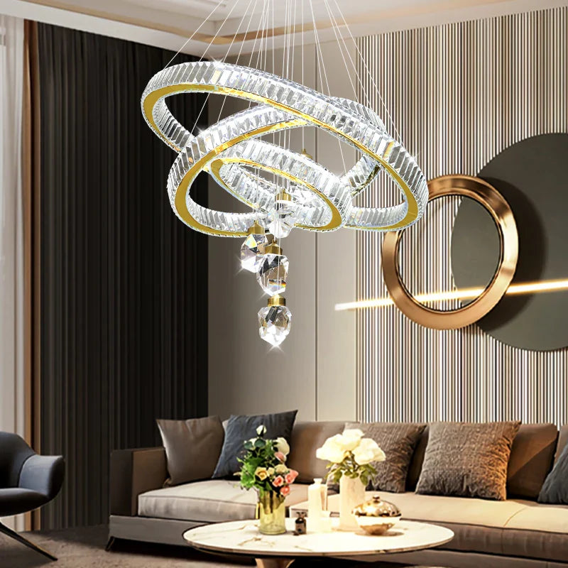 lámpara colgante de lujo para una iluminación elegante