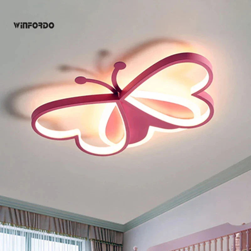 lámpara winfordo led 	 mariposa con intensidad ajustable para niños