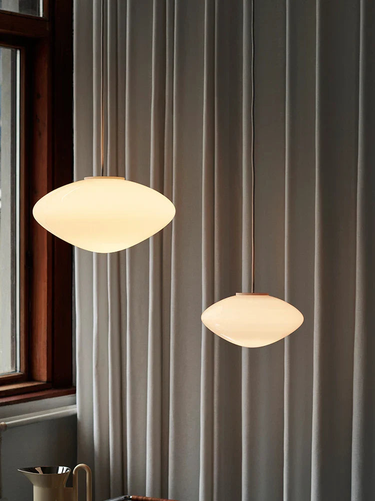Lámpara de vidrio para restaurante y hotel decoración antigua