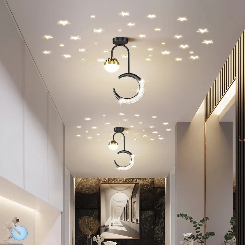 Lámpara de araña LED diseño escandinavo elegante