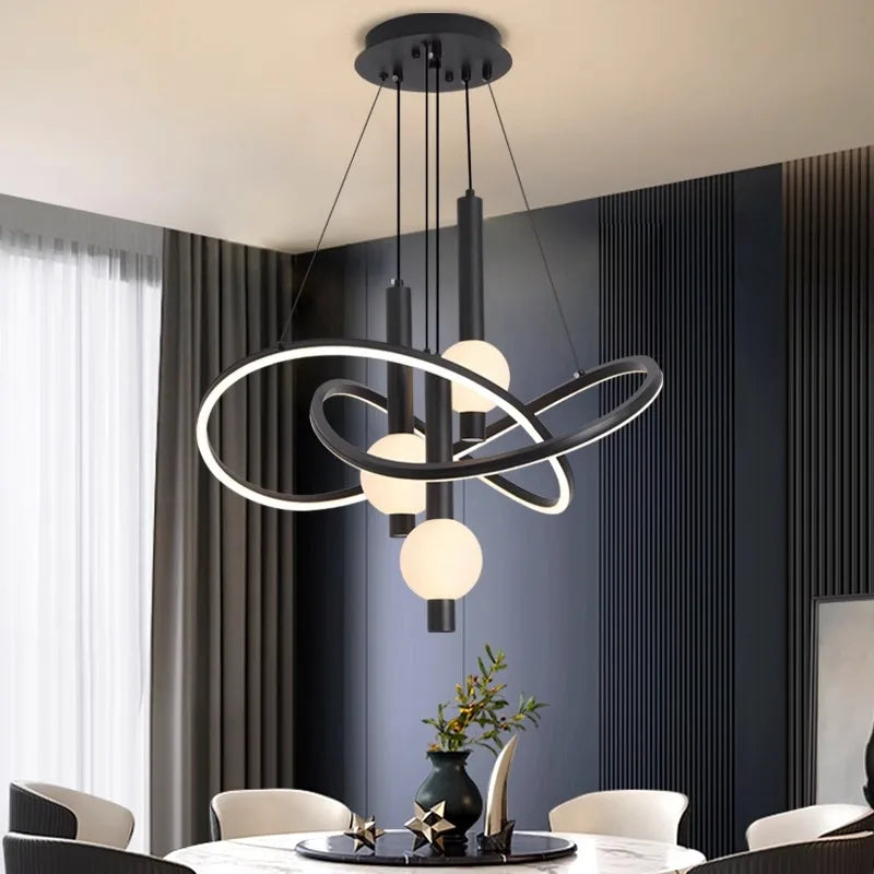lámpara nórdica lámparas colgantes para iluminación interior