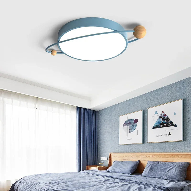 Lámpara moderna diseño luminoso contemporáneo