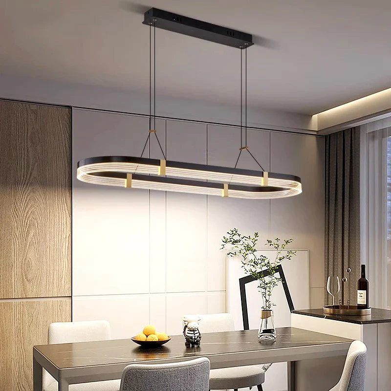 lámpara moderna LED para iluminación interior suspensión plafón