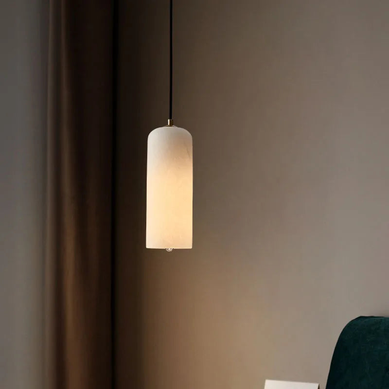 Lámpara artesanal diseño cobrizo elegante