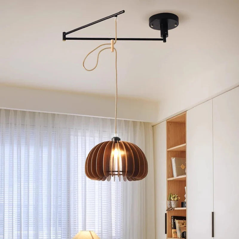 Lámpara de techo nórdica contemporánea elegante