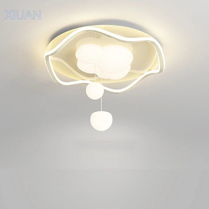 Lámpara de araña moderna romántica elegante y luminosa