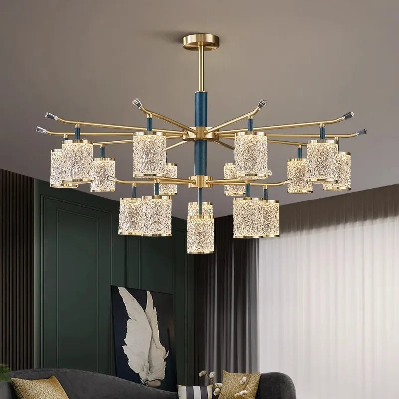 Lámpara moderna de lujo LED para iluminación interior