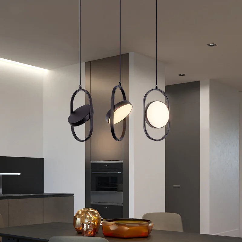 lustre LED moderno mágico para bar y decoración interior