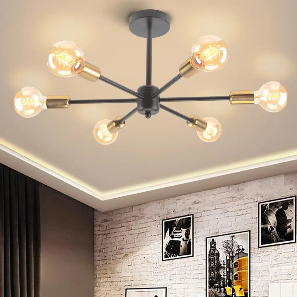 Industrial salón luminoso 4/6 cabezas