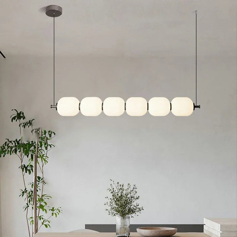 Lámpara de techo LED escandinava chic elegante