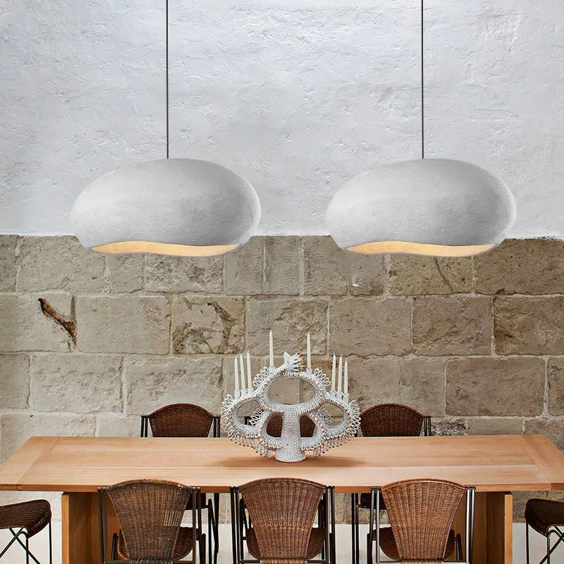 Lámpara de techo nórdica vintage elegante Wabi-Sabi
