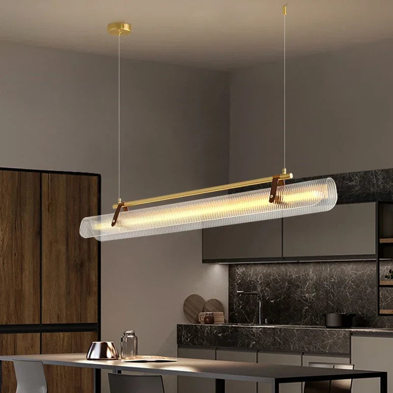 Lámpara de diseño acrílico luminosa contemporánea
