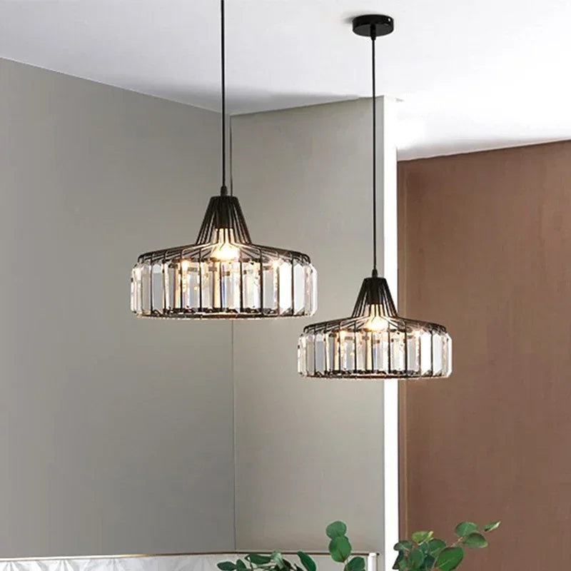 Lámpara colgante LED nórdica para cocina isla comedor redondo moderno