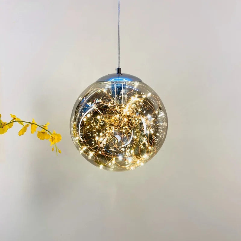 Lámpara nórdica contemporánea luminosa
