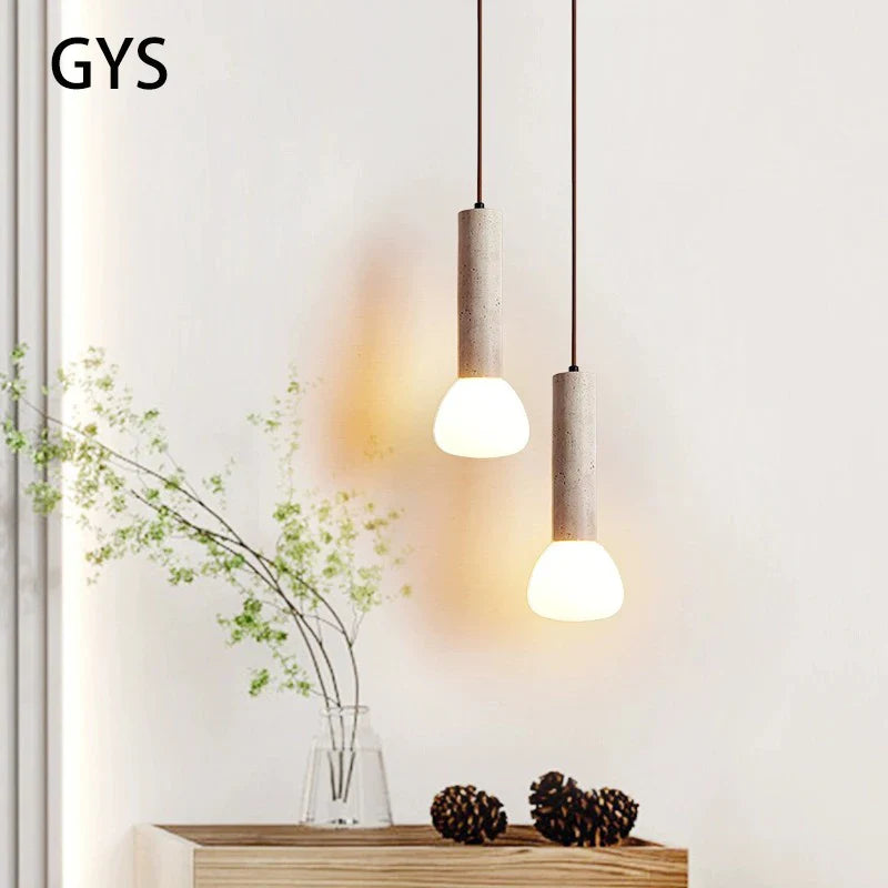Lámpara estilo nórdico LED pequeña luz línea larga