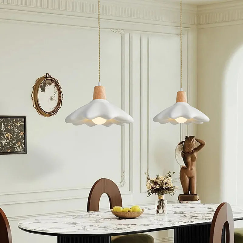 Lámpara decorativa de flores para un estilo elegante