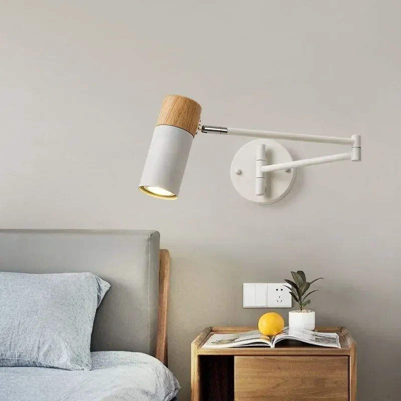 Lámpara suspendida de madera diseño elegante