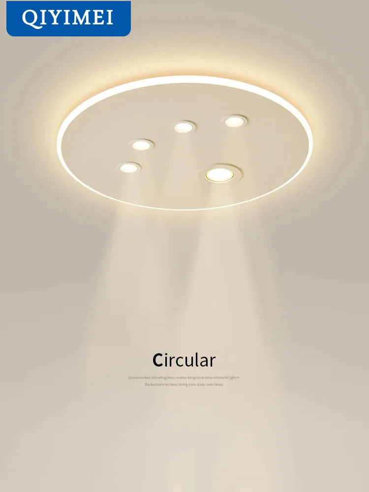lustre moderno para iluminación interior y decoración de techo