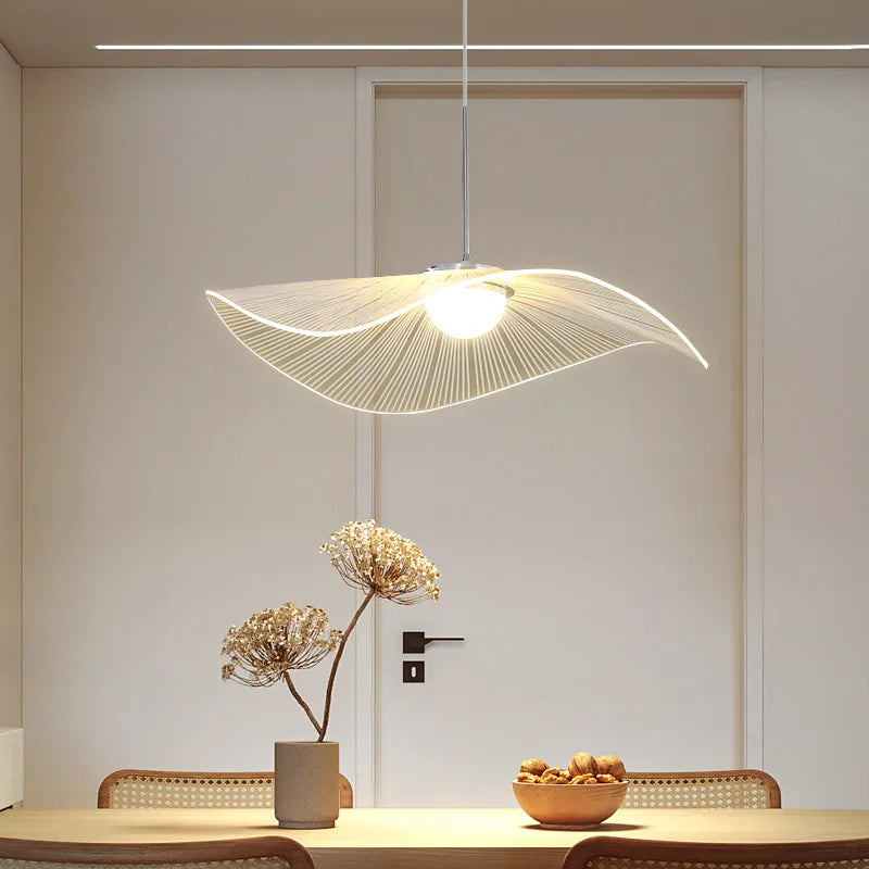 lámpara de techo nórdica minimalista acrílica moderna decoración interior creativa