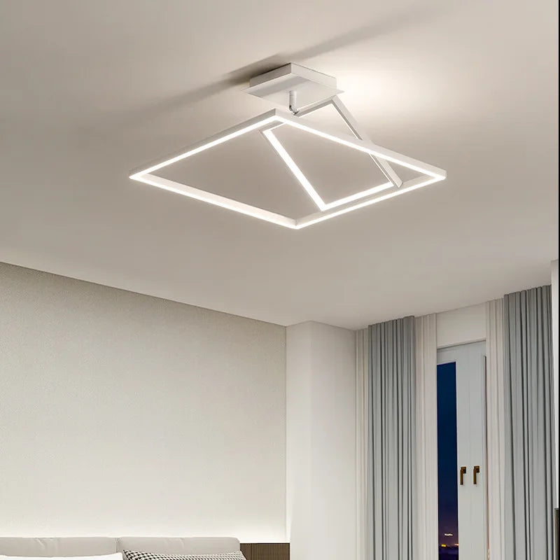 Lámpara cuadrada elegante contemporánea luminosa